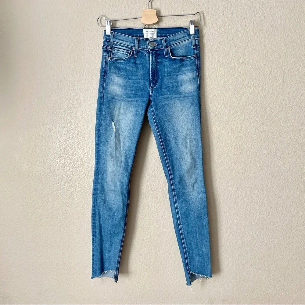 McGuire Denim Raw Hem Blue Jeans